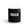 Toldja Black Coffee Mug