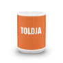 Toldja Orange Coffee Mug