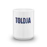 Toldja Coffee Mug - Blue/Orange