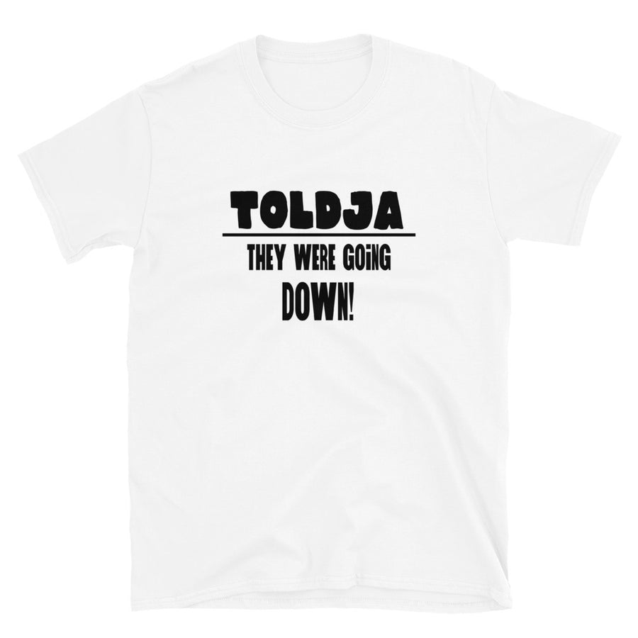 Toldja They were going down T-Shirt - Ladies