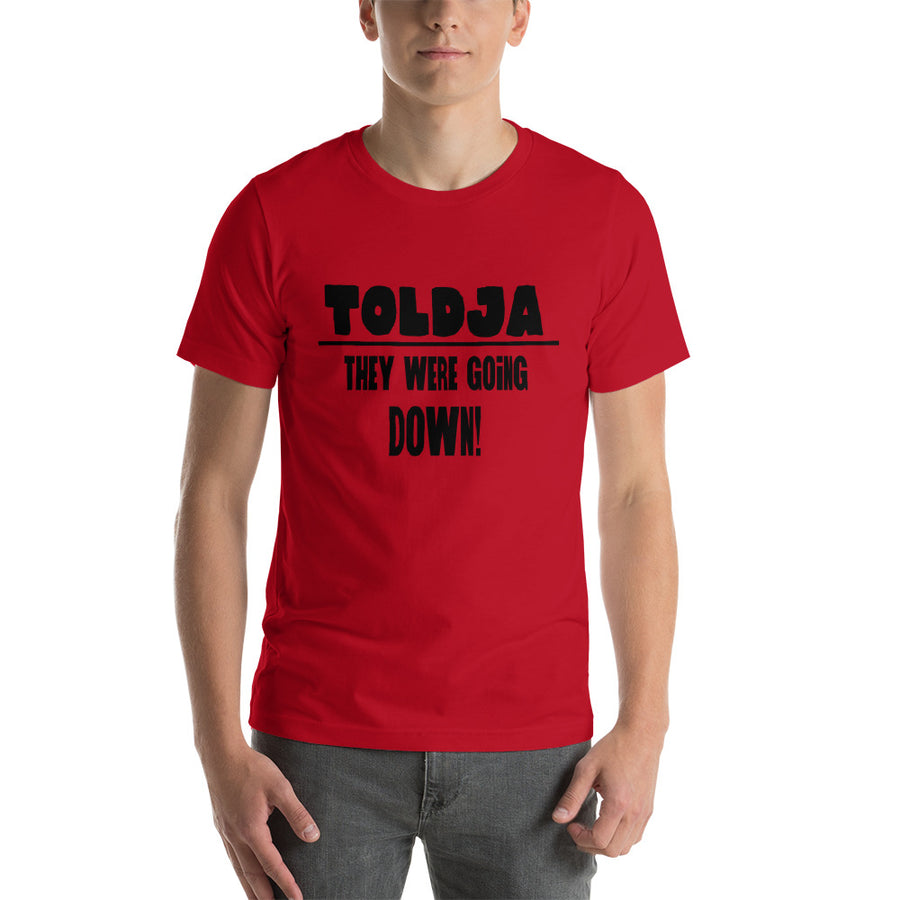 Toldja They were Going Down T-Shirt
