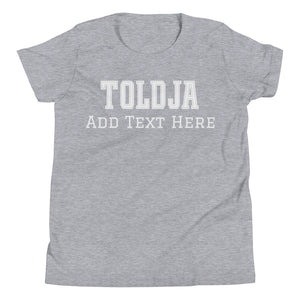 Girls Varsity Customizable T-Shirt