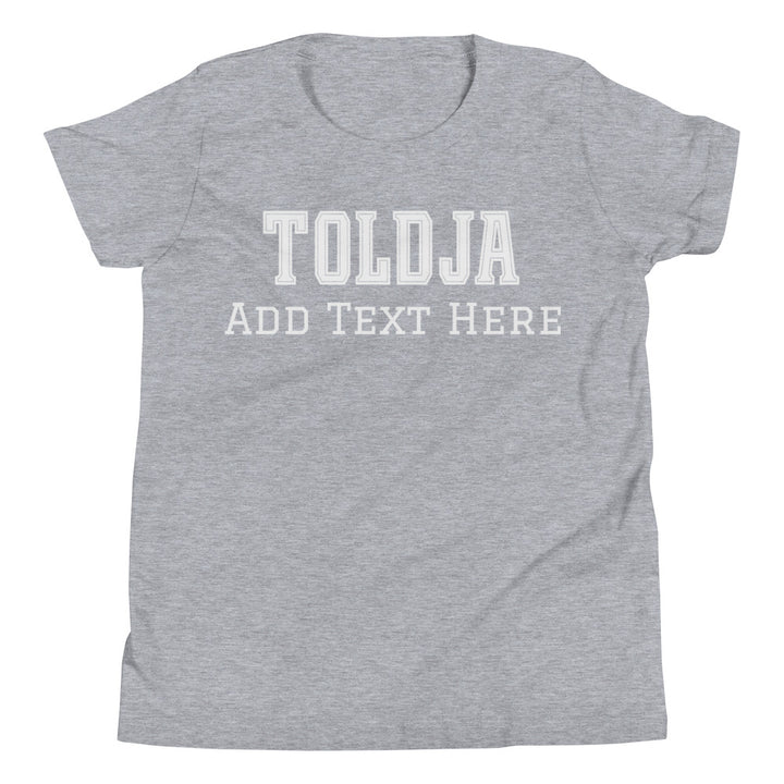 Girls Varsity Customizable T-Shirt