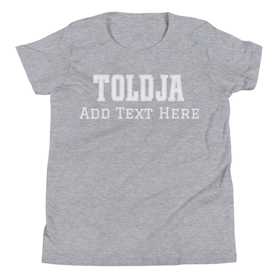 Girls Varsity Customizable T-Shirt